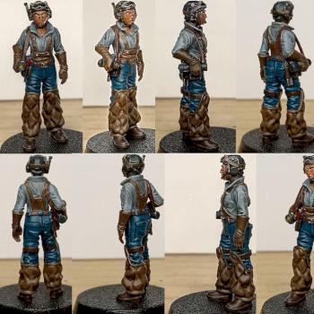 PAPSIKELS MINIATURES, Ingénieur de Bord by Valnar Nightrunner