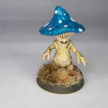 mycelium mushroom character by Cybercoala