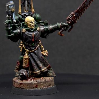 Brother-sergeant Raphael of Dark Angels by 311random