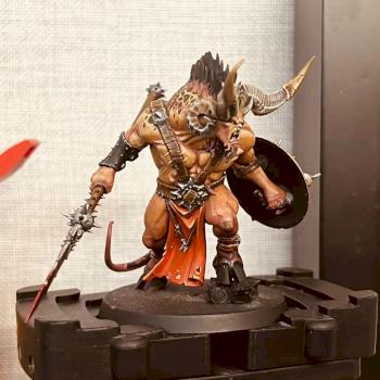 I painted an Ogroid Myrmidon by dongyuan