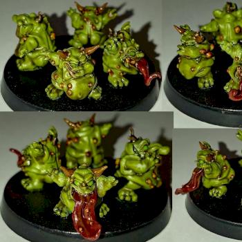 Advanced Heroquest, Nurglings by Valnar Nightrunner