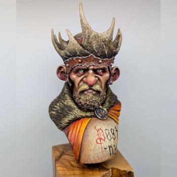 The Wild King by Brush and Bush
