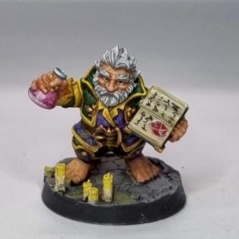 Gnome alchemist by Cybercoala