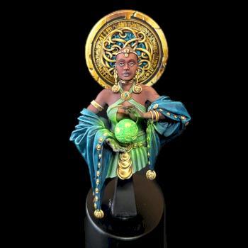 Rashida Priestess of the Mystic Circle by JDGodfrey