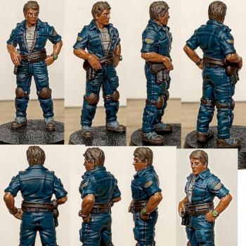 PAPSIKELS MINIATURES, Lieutenant de Bord by Valnar Nightrunner