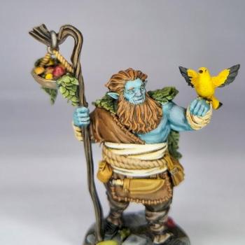 Firbolg druid by Cybercoala