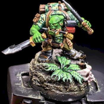 I painted an ork by dongyuan