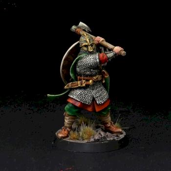 Vendel Era Warlord 28mm (painted) by Brother Vinni