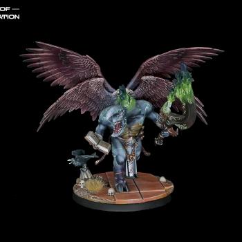 Daemon Prince of Tzeentch. by DEN of IMAGINATION