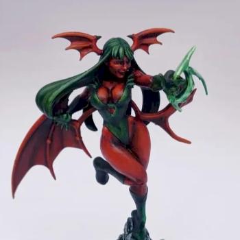Red sorceress by painterboyroy