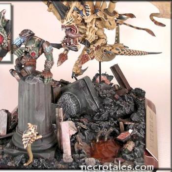 Flying Tyranid Hive Tyrant (Da Orky View) by EArkham