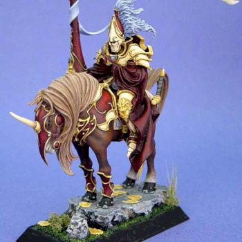Mounted Standard Bearer of Alahan by Herb the bitter