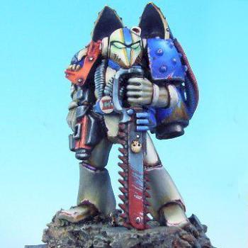 World Eaters Sergeant, Pre-Heresy Ver. by QiaoZhong