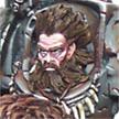Space Wolf Patrarch Russ in Juggernauth by Deucalion