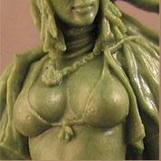 Female Figher from Parkinson Masterworks Set # 3 Sculpted by Tom Meier by DarkSwordMiniatures