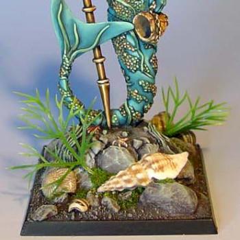 Neptune on sculpted base by Wappellious