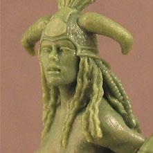 Female Barbarian from Parkinson Masterworks Set # 3 by Tom Meier by DarkSwordMiniatures