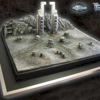 Helldorado - table de la porte / Portal by Manumilitari