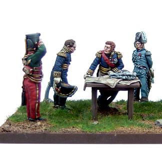 Napoleon and Staff 1 by ghpainting