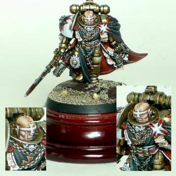 Space marine black templar Marshall by Deucalion