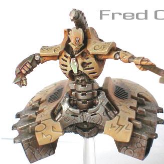 necron destroyer lord by F. Duclos