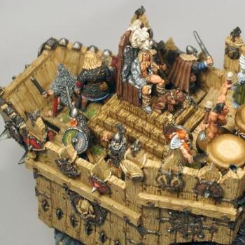 Norse War Mammoth - Part 2 - Battle Howdah by witchhunter