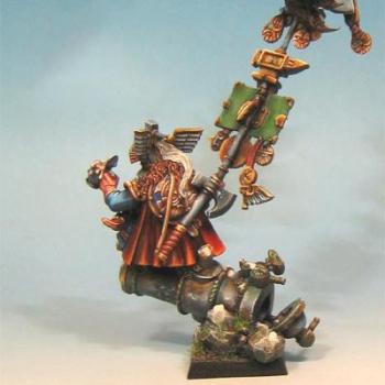 Stromni Red Beard, grand banner standard bearer by green stuff