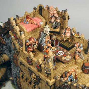 Norse War Mammoth - Part 3 - Party Howdah by witchhunter