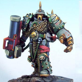 Death Guards Lieutenant, Pre-Heresy Ver. by QiaoZhong