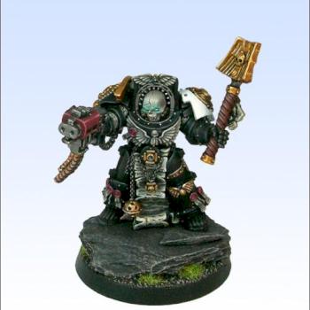 Space Marine Terminator Chaplain by Brokenblade