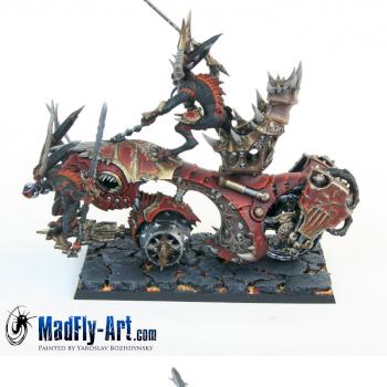 Blood Throne of Khorne by MadFlyArtStudio