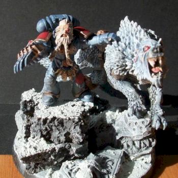 Wolf Lord Space Wolves by :Red Dragon: