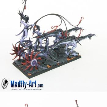 Seeker Chariot of Slaanesh by MadFlyArtStudio