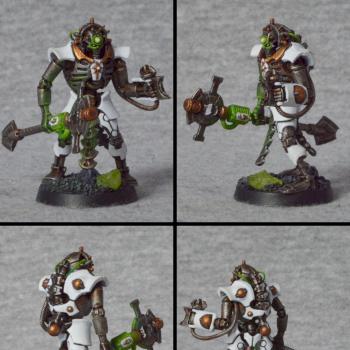 royal psychomancer Remakh, the tormentor, necron cryptek by Shi Vral