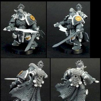 Captain Mir'San of Salamander Chapter by micos