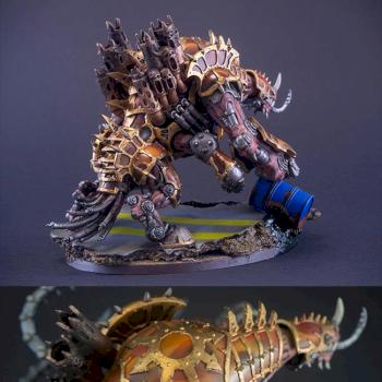 Chaos Space Marine Maulerfiend Forgefiend by 666MalloryKnox