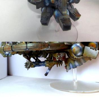 Necron catacomd command barge by Wermilion
