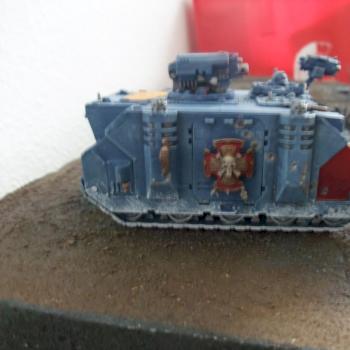 Space Wolves Rhino Razorback by :Red Dragon: