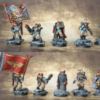 Tempestus Scions Command Squad by GLD1