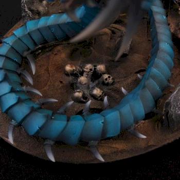 Tyranids Trygon/Mawloc (details) by SavageDPainting