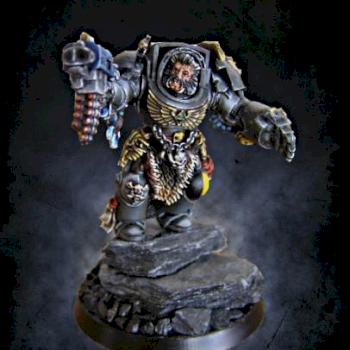 Wolf Guard Terminator Space Wolves wip Thoralf by Ramirez23