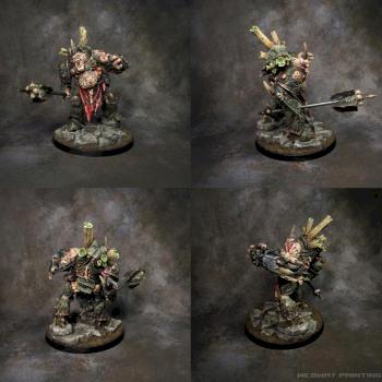 Nurgle Daemon Prince by webwaypainting
