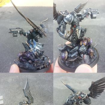 Raven Guard Primarch Corvus Corax by Philio81