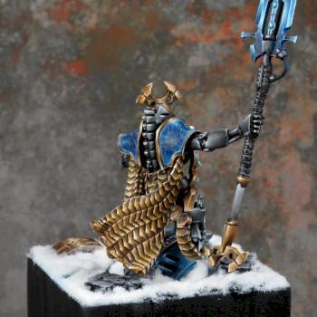 Necron Overlord by DEN of IMAGINATION