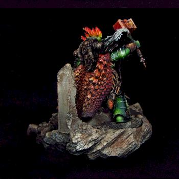 Salamanders Primarch Vulkan Horus Heresy by Awaken Realms
