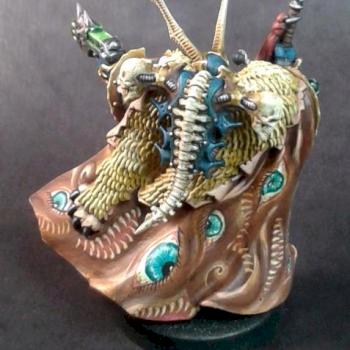 Champion of Tzeench (WiP) by Lokeus
