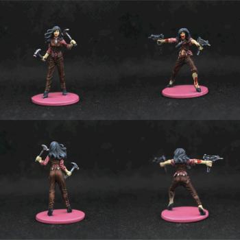 Zombicide Kim, Poquerface by Volpi