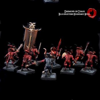 Daemons of Chaos Bloodletters by SavageDPainting