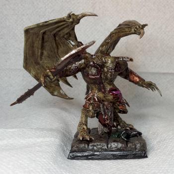Daemon Prince of Nurgle by Evertras