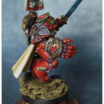 Blood Angels Captain by Hellogre